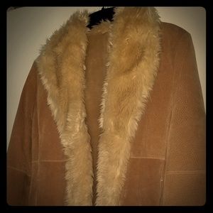 Faux Sherling Vintage 3 Quarter length Coat